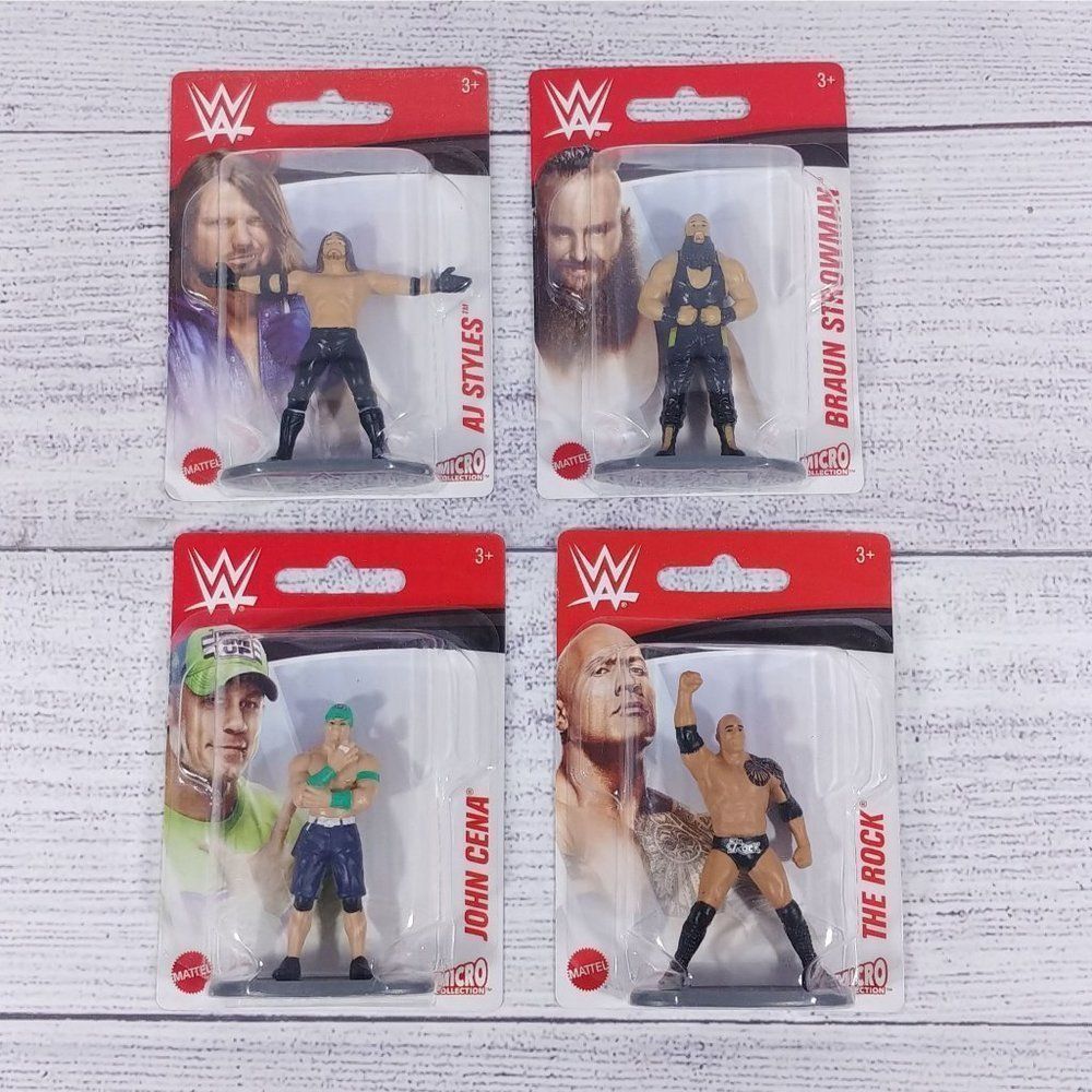 WWE Micro Collection Figures Set (B) Lot of 4 NEW